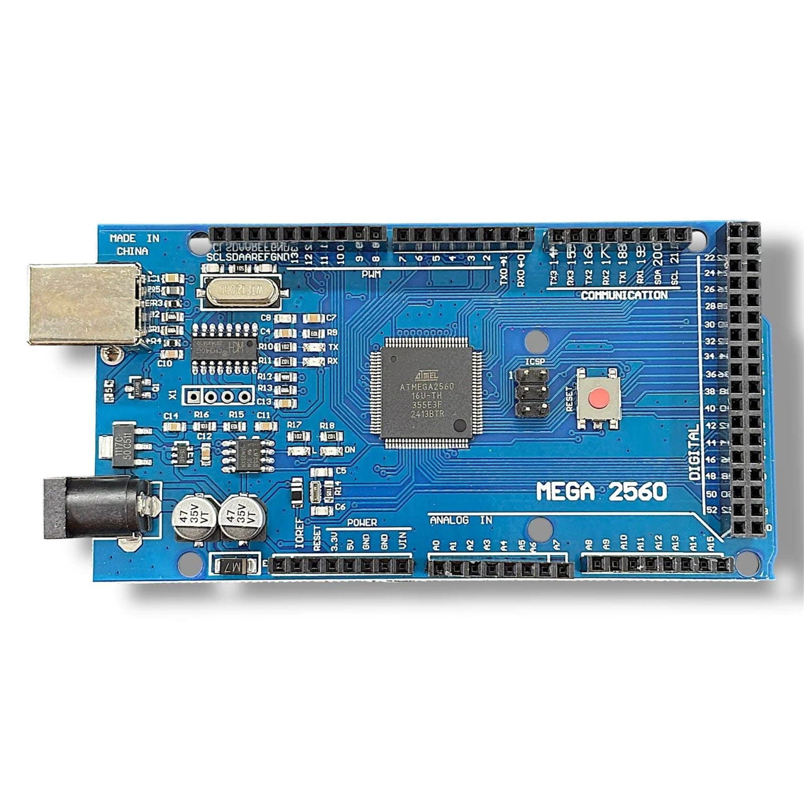 Arduino Mega 2560 R3 Development Board CH340G | ATmega2560 Microcontro