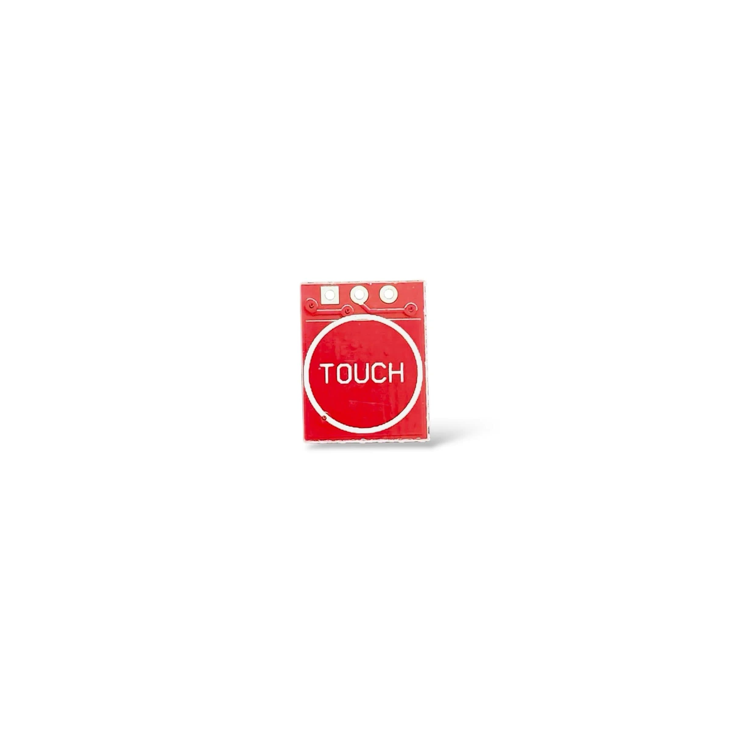 TTP223 1-Channel Capacitive Touch Sensor Module | Red Color | Digital