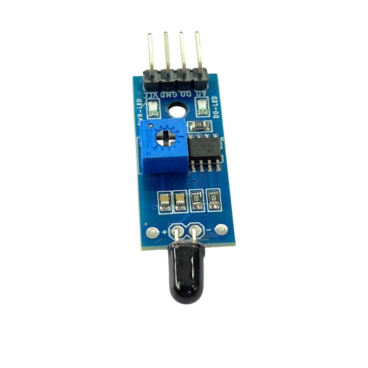 Fire Flame Sensor Module | Infrared Flame Detection Sensor | Compatibl