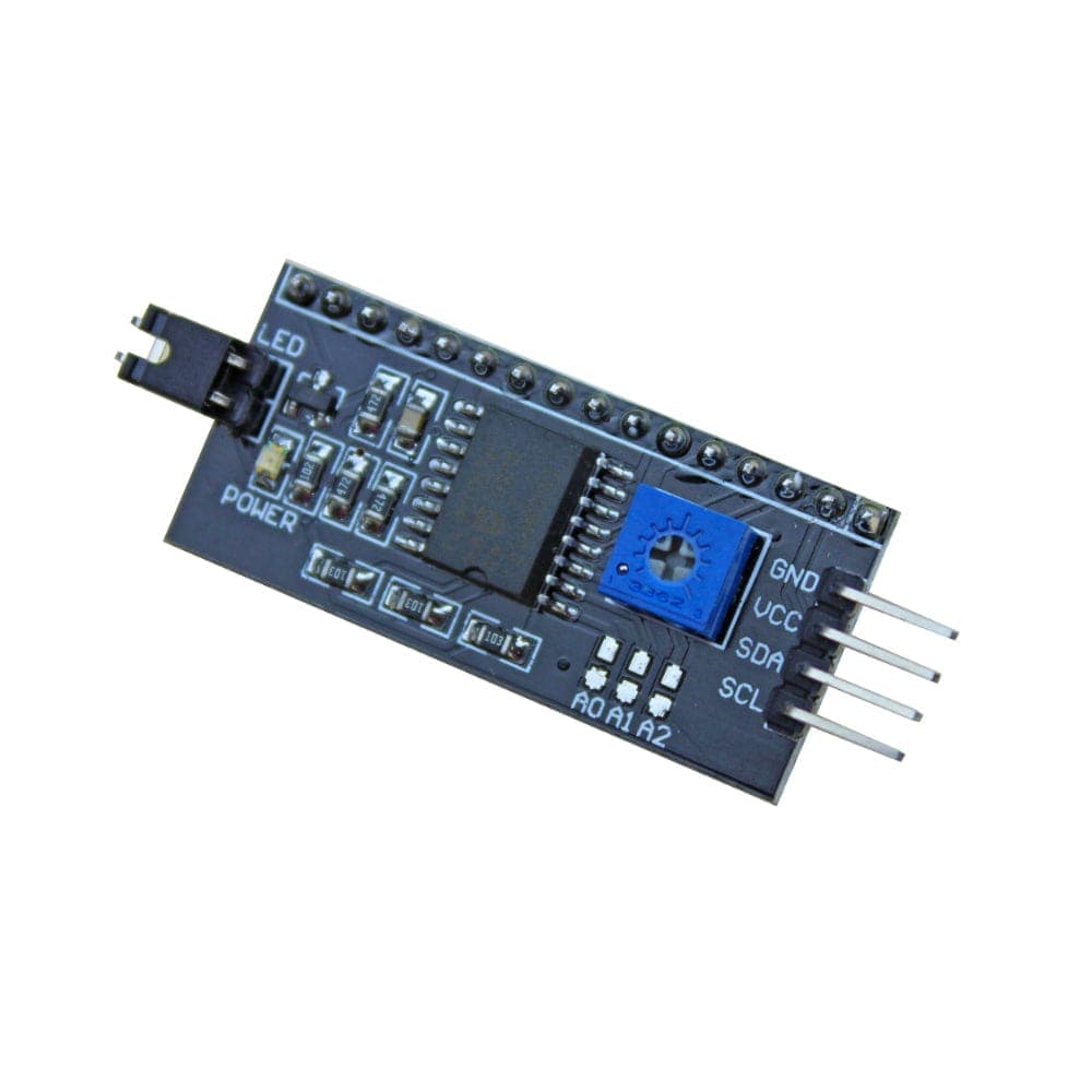 16x2 LCD I2C TWI SPI Serial Interface Adapter