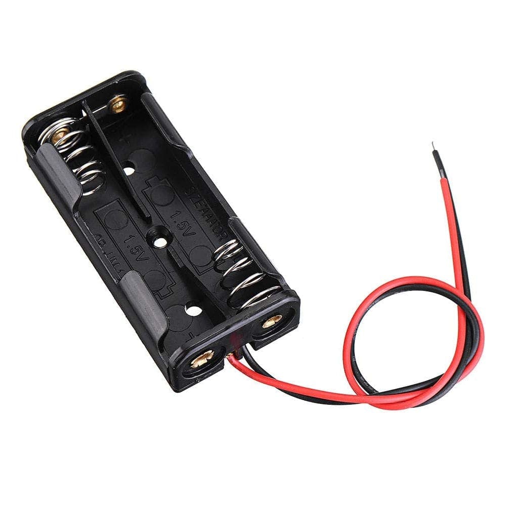 Buy 2 x AA Battery Holder Stack Box Case @KitsGuru