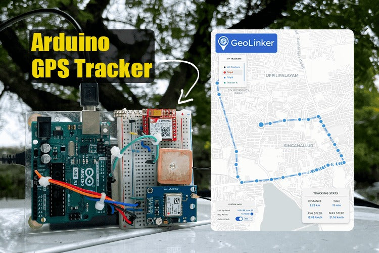 Arduino Location Tracker using SIM800L GSM Module and NEO-6M GPS Module