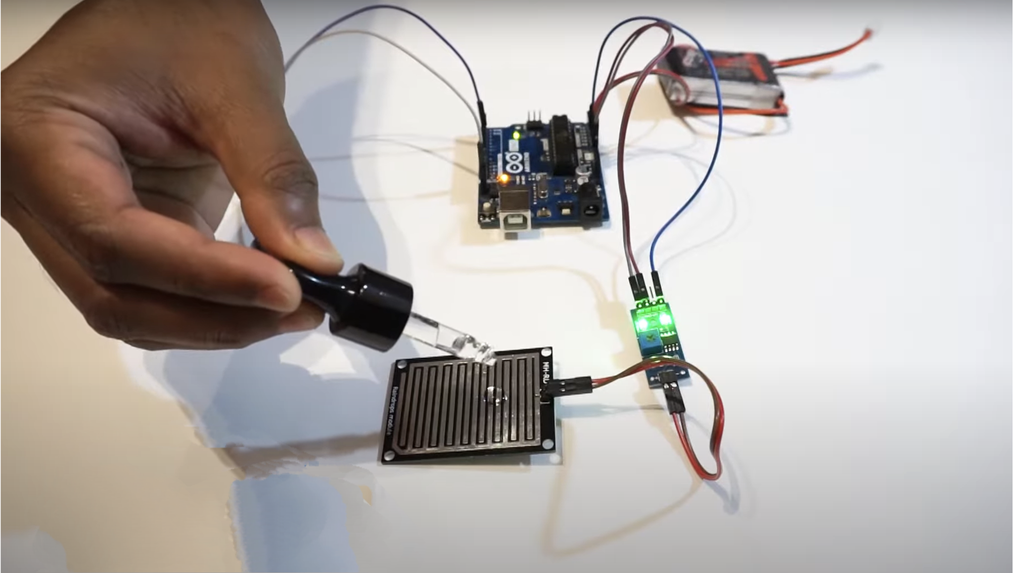 Rain Detection System Using Arduino
