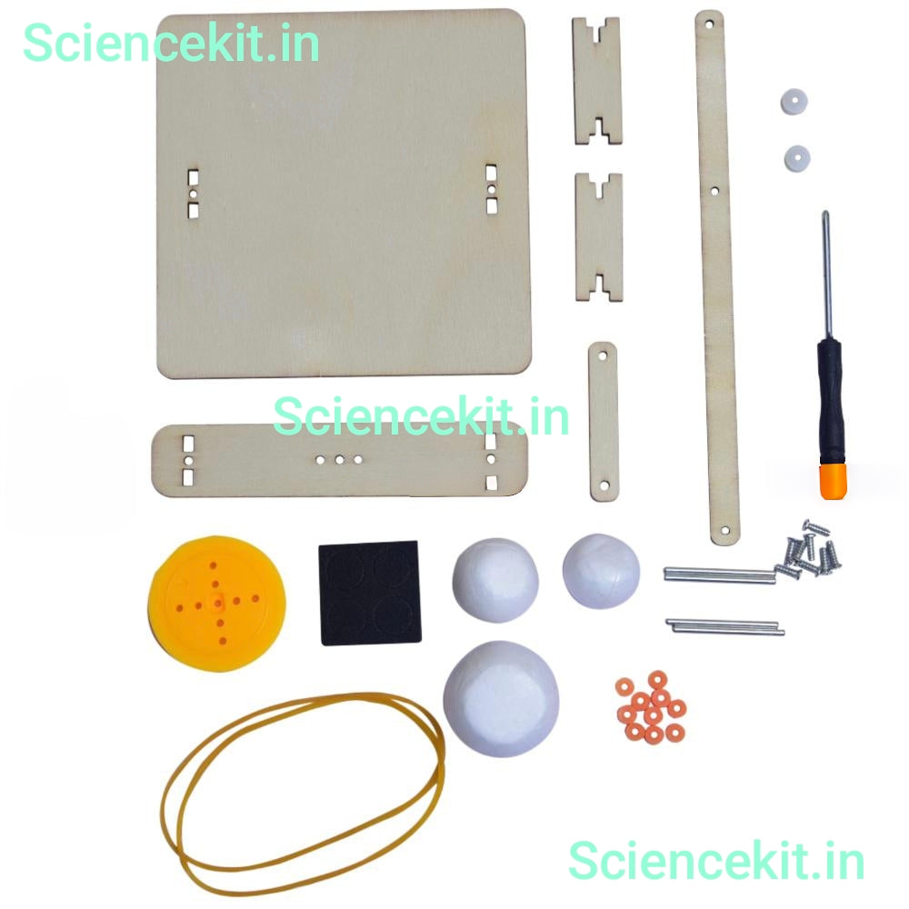 DIY Solar System Planetarium – Sun, Earth & Moon in Motion