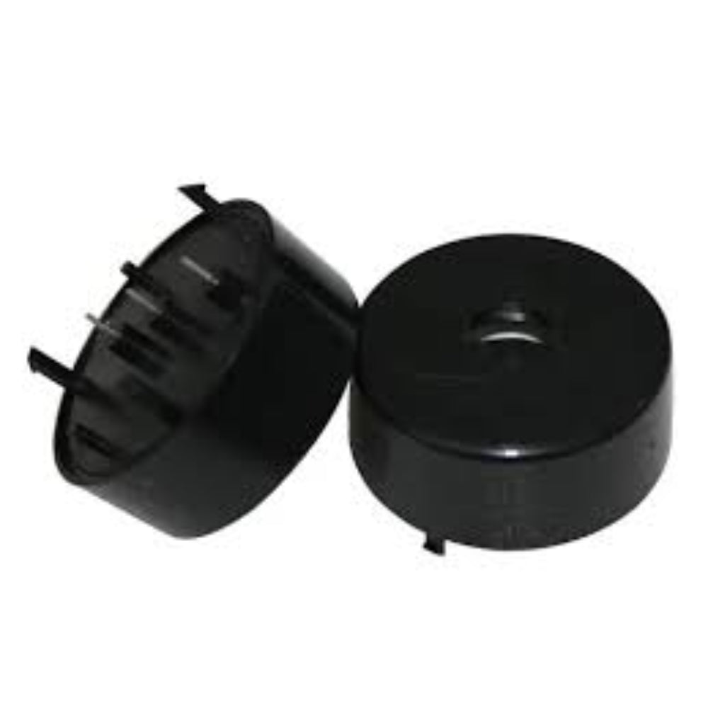 External Driven Passive Mini Piezo Smoke Alarm Buzzer 3 Pin 9V Piezo Ceramic Buzzer 40mm Dia